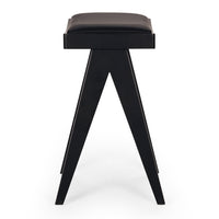 allegra bar stool black oak 1