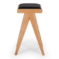 allegra bar stool natural oak 2