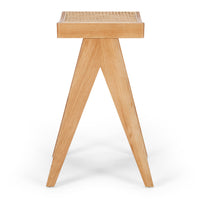 allegra wooden bar stool natural 4