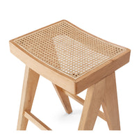 allegra kitchen bar stool natural oak 65mm natural oak 5