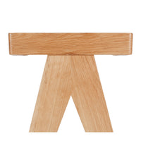 allegra wooden bar stool natural 6
