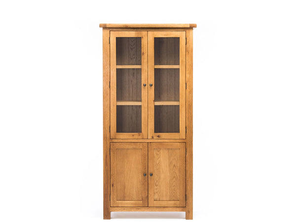 solsbury wooden display cabinet