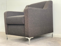 noir custom made armchair 1