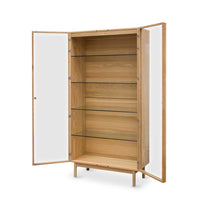hampton wooden display cabinet 2