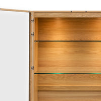 hampton wooden display cabinet 6