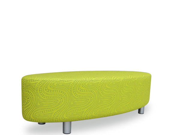 oval commercial ottoman