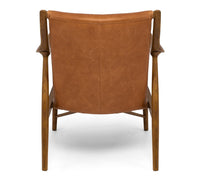 madrid lounge chair cognac leather 3