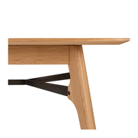 florence extension wooden dining table 6