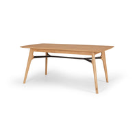 florence extension wooden dining table 1