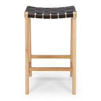 fusion bar stool woven black 1