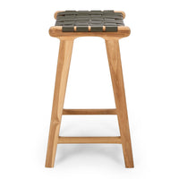 fusion kitchen bar stool woven olive 2