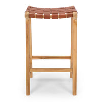 fusion bar stool woven tan 2