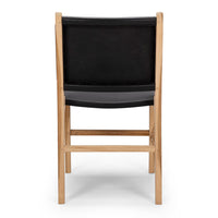 fusion wooden chair black 3