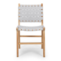 fusion dining chair woven grey 1