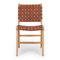 fusion dining chair woven tan 1