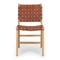 fusion wooden chair woven tan 6