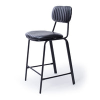 retro bar stool vintage black 1