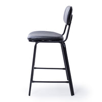 retro bar stool vintage black 2