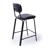retro bar stool vintage black 3