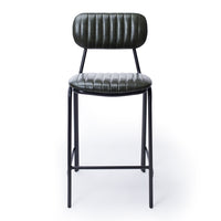 retro bar stool green 5