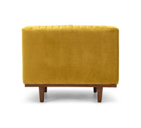 madagascar lounge chair golden velvet 3