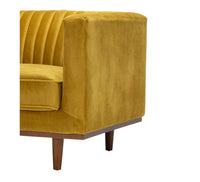 madagascar lounge chair golden velvet 4