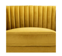 madagascar lounge chair golden velvet 5