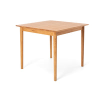 nordic extendable wooden dining table 90cm 1