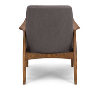 dune lounge chair canvas charcoal 2
