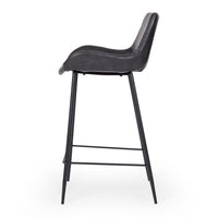 vortex bar stool vintage black 4