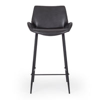 vortex bar stool vintage black 2