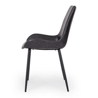 vortex chair black pu 1