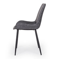 vortex chair grey pu 1