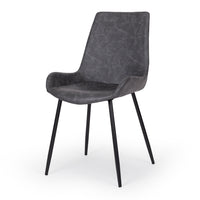 vortex chair grey pu 4