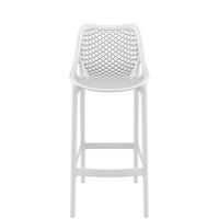 siesta air bar stool 75cm white