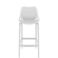 siesta air bar stool 75cm white