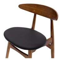 oslo wooden chair walnut 5