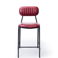 retro breakfast bar stool vintage red