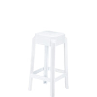 siesta fox bar stool 65cm white
