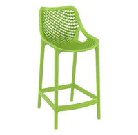 siesta air bar stool 65cm green 1