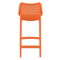 siesta air breakfast bar stool 65cm orange 4