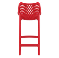siesta air bar stool 65cm red 4