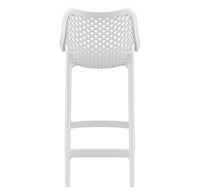 siesta air bar stool 65cm white 4