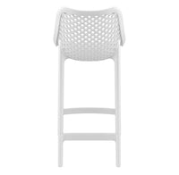 siesta air outdoor bar stool 65cm white 4