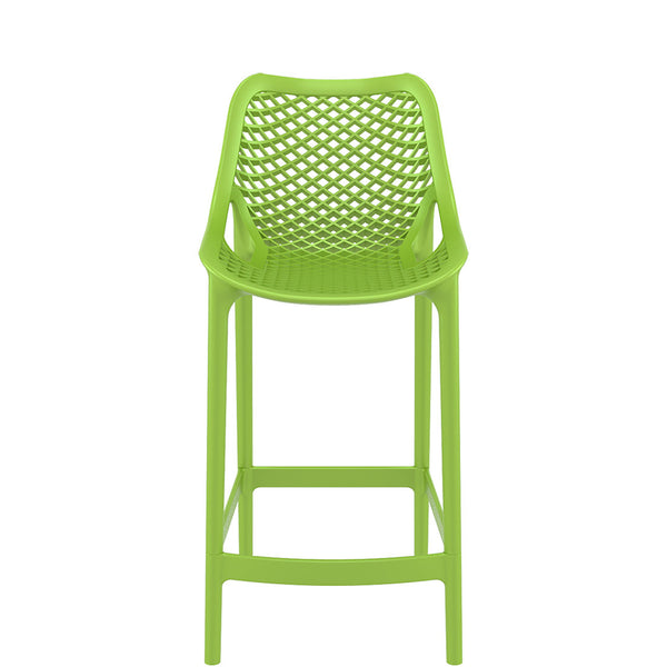 air bar stool 65cm green