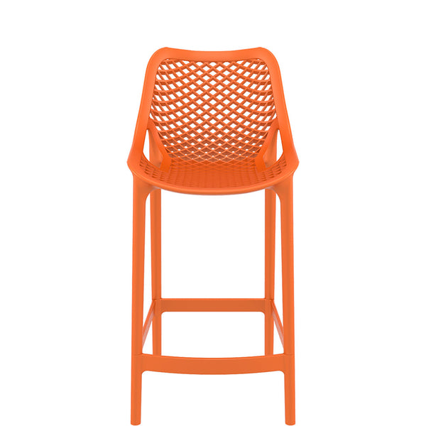  air bar stool 65cm orange