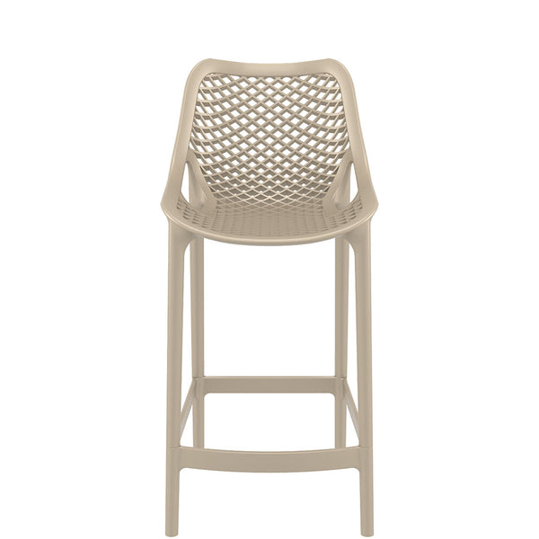 air bar stool 65cm taupe