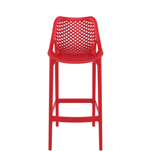 air bar stool 75cm red