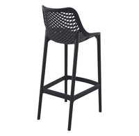 siesta air commercial bar stool black 3