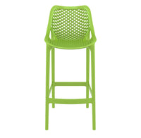 siesta air commercial bar stool green 5